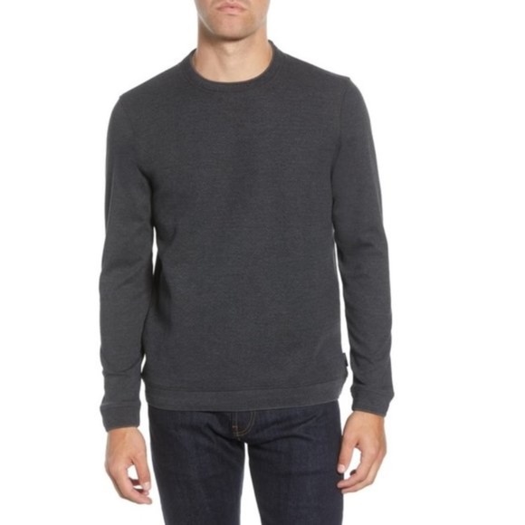 Ted Baker London Tricks Slim Fit Quilted Jersey Sw - Picture 1 of 7